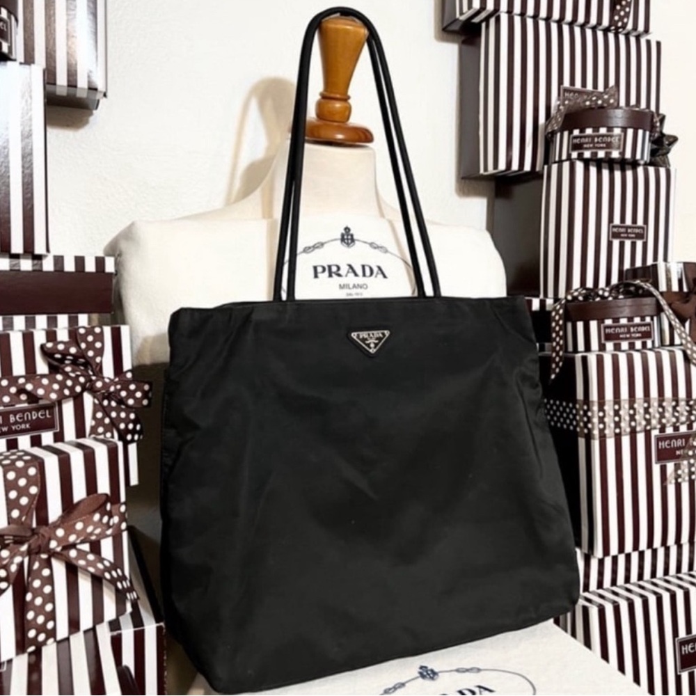 Authenticated ❤️ Prada Tessuto Nylon Black